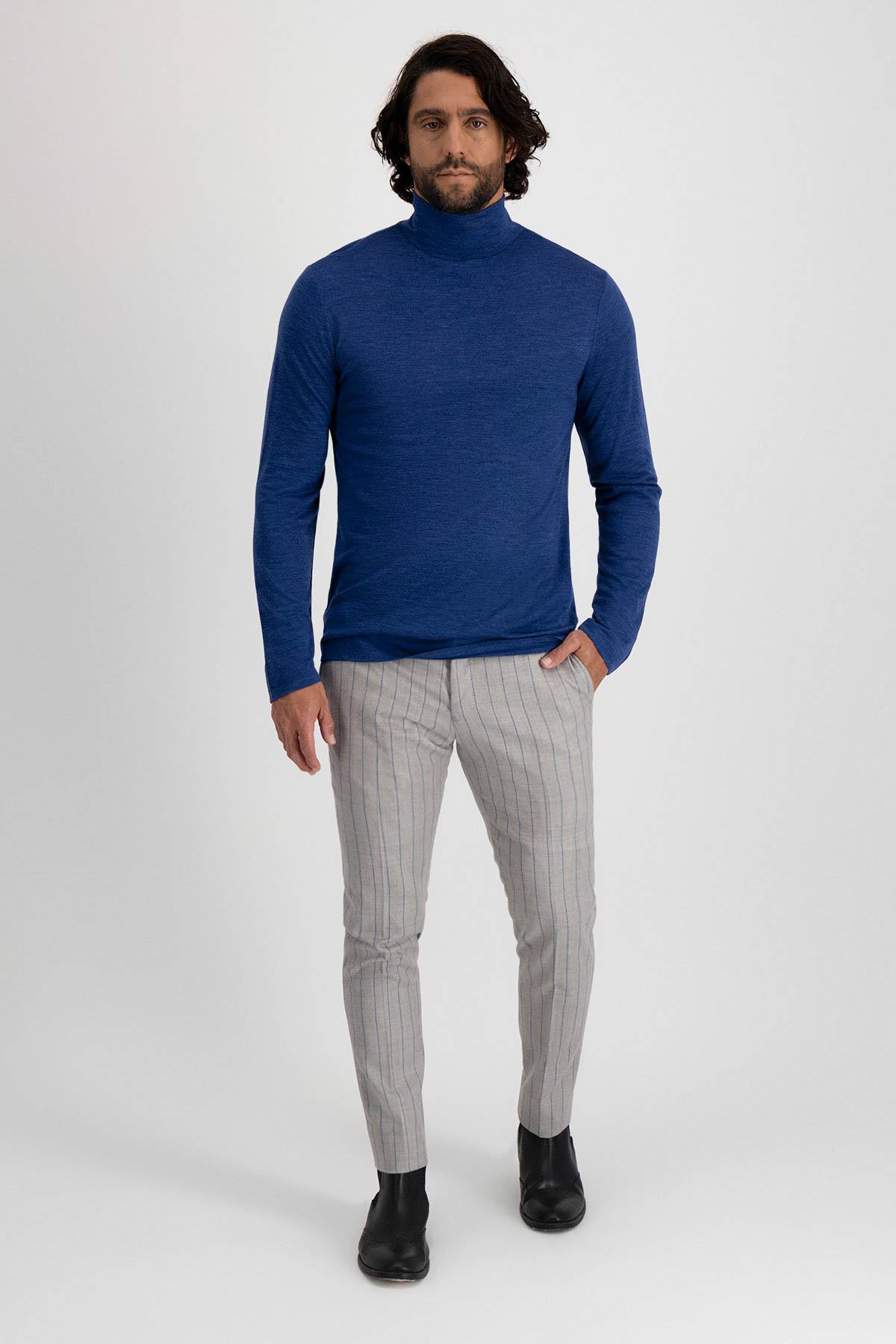 Playera Casual Merino Wool Contemporary Fit image number 3