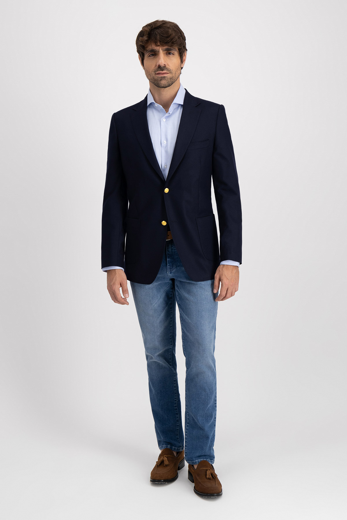 Blazer Roberts Azul Marino Slim Fit