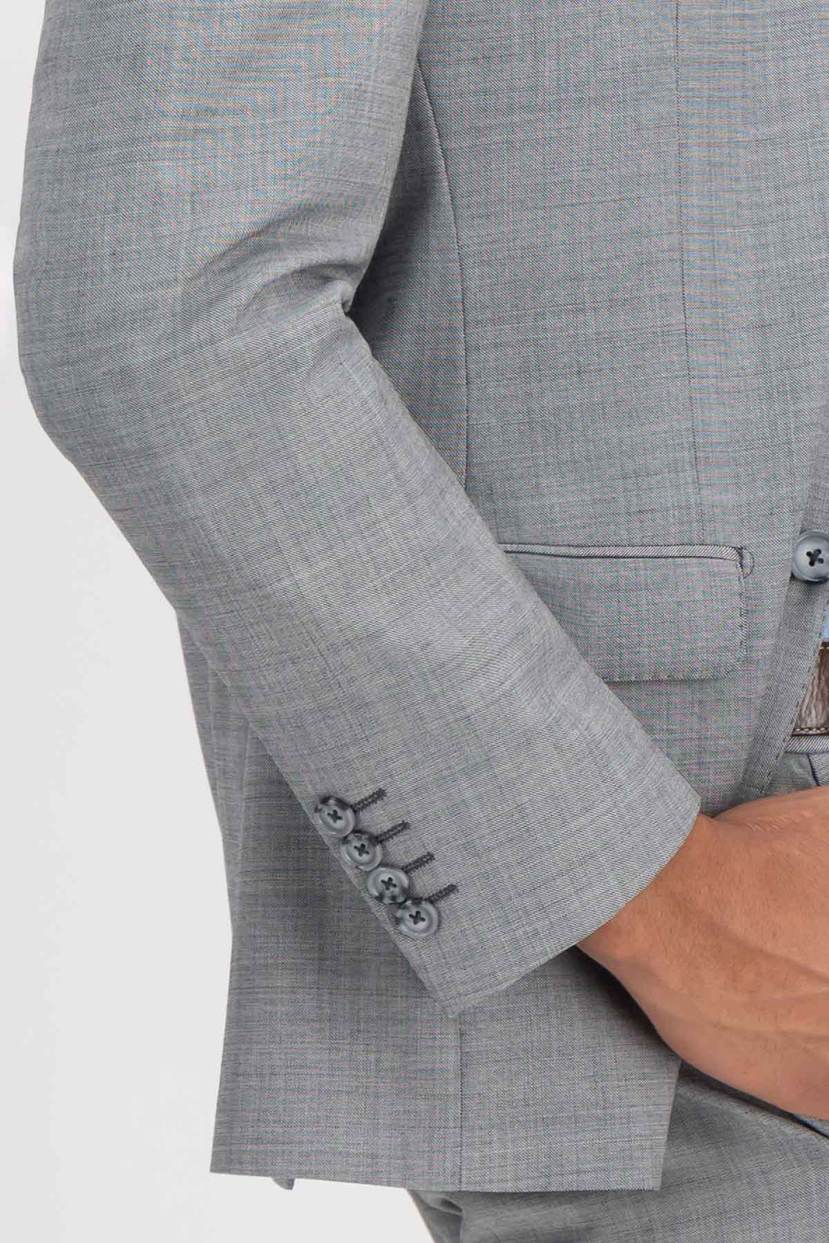 Traje Roberts Red Negro Slim Fit