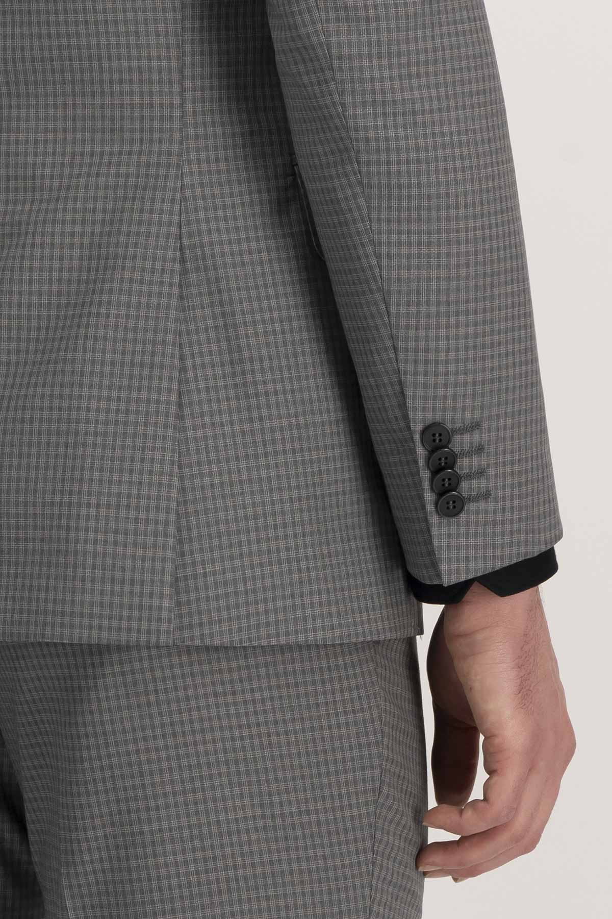 Traje Trío Roberts Gris Slim Fit