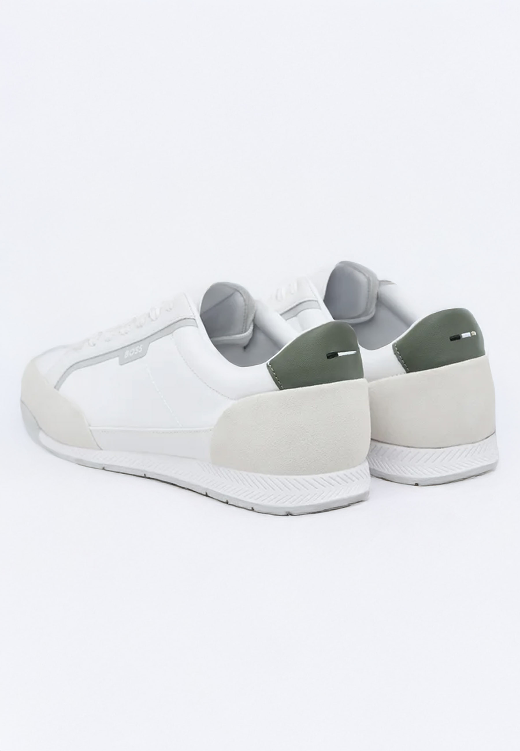 Deportivas De Caña Baja En Ante Y Piel Sintética image number 2