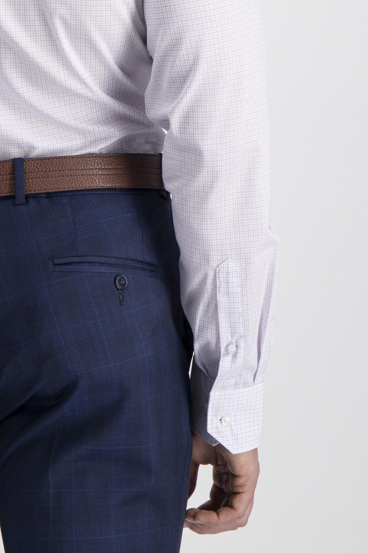 Camisa Formal Roberts Easy Care Contemporary Fit Color Blanco