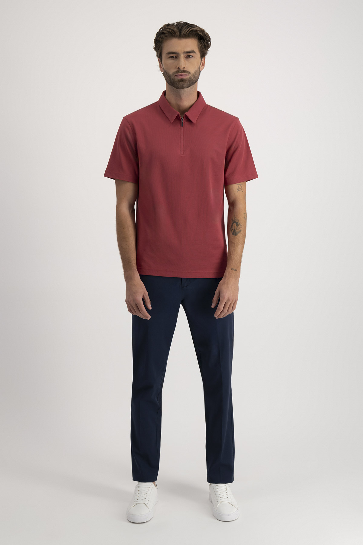 Polo EASY CARE TECHNOLOGY Roberts Color Naranja Contemporary Fit
