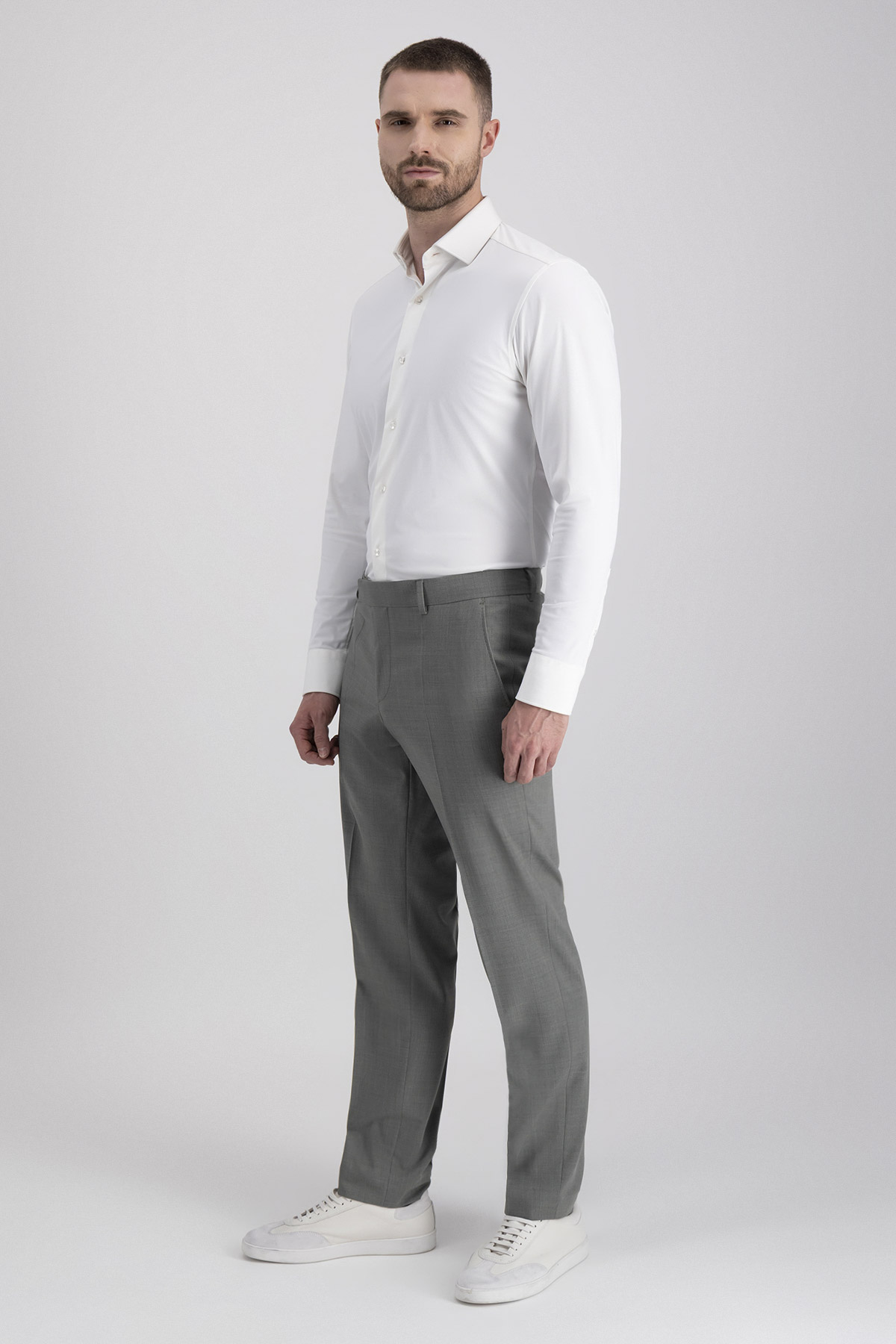 Pantalón Formal De Lana Virgen image number 1