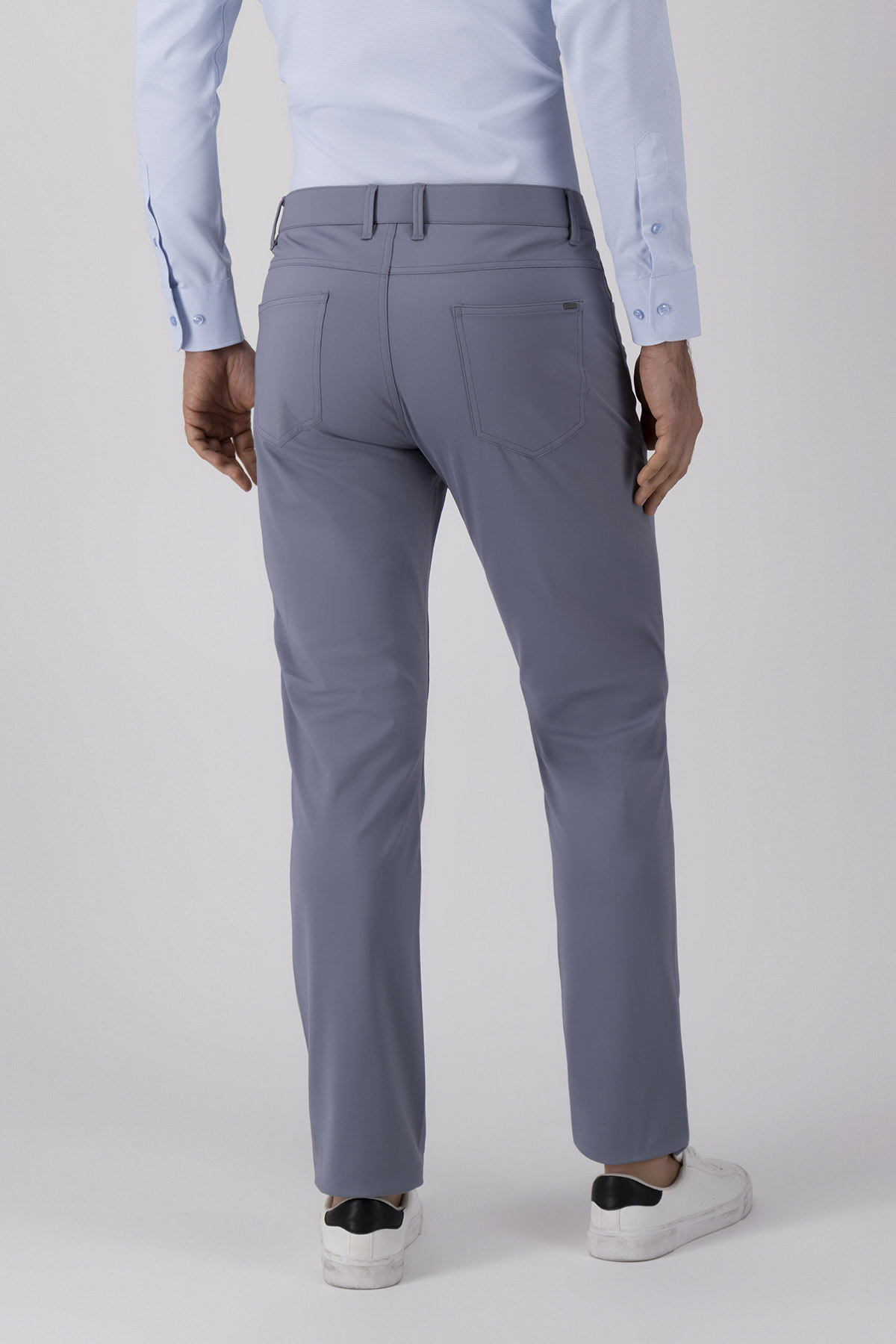 Pantalón Casual Slim Fit Azul Marino