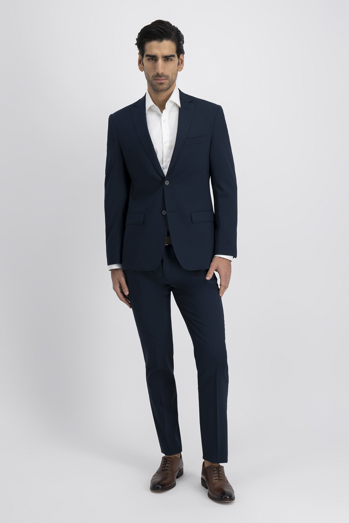 Traje Roberts Red Verde Slim Fit