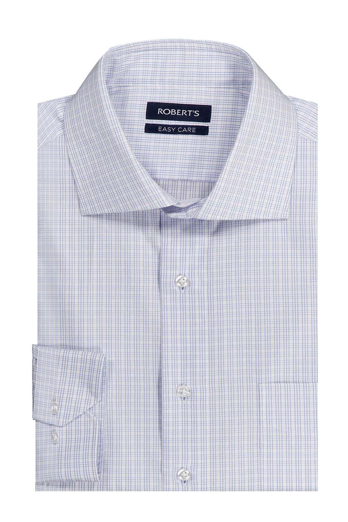 Camisa Roberts Easy Care Color Blanco Regular Fit
