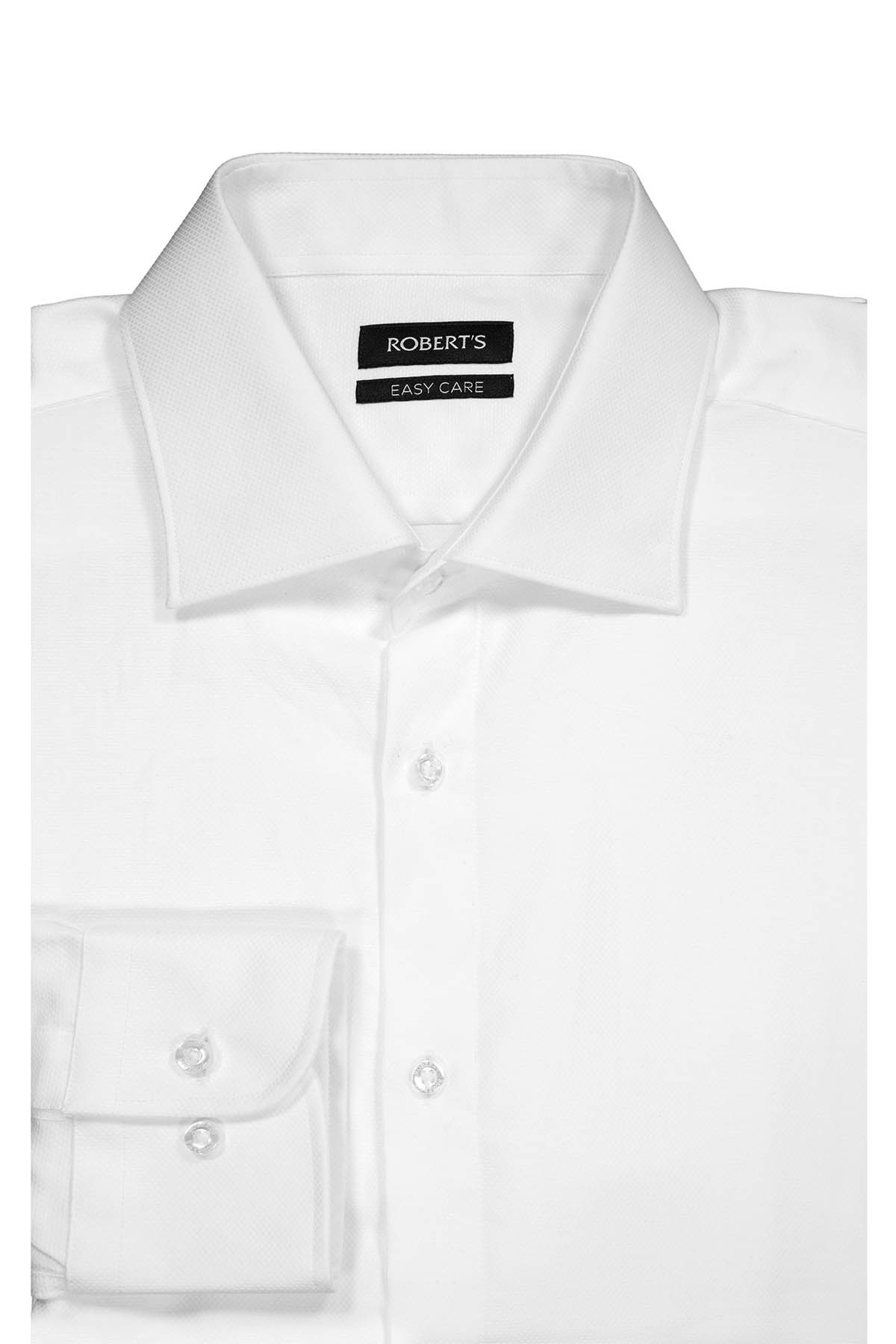 Camisa Formal Roberts Easy Care Contemporary Fit Color Blanco