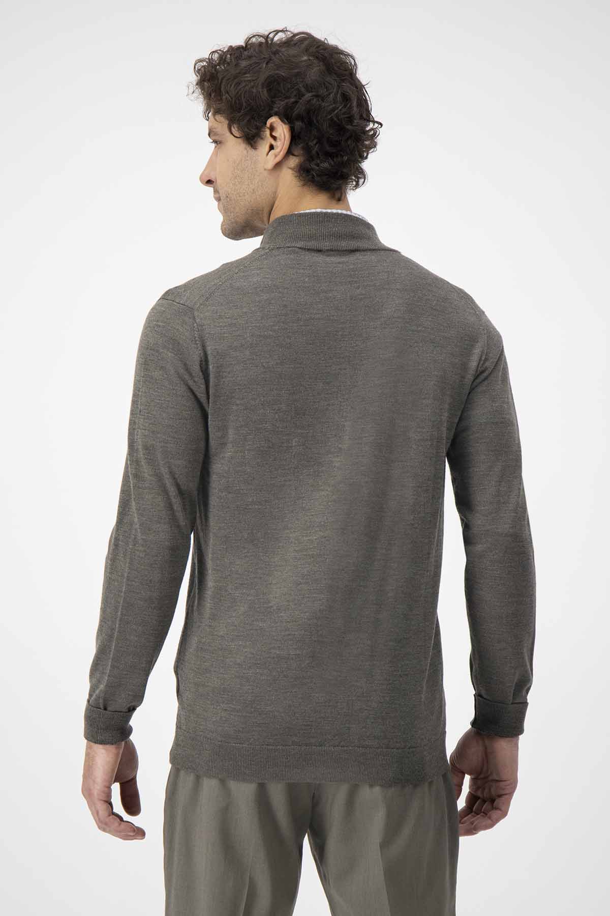 Suéter Calderoni Verde Contemporary Fit