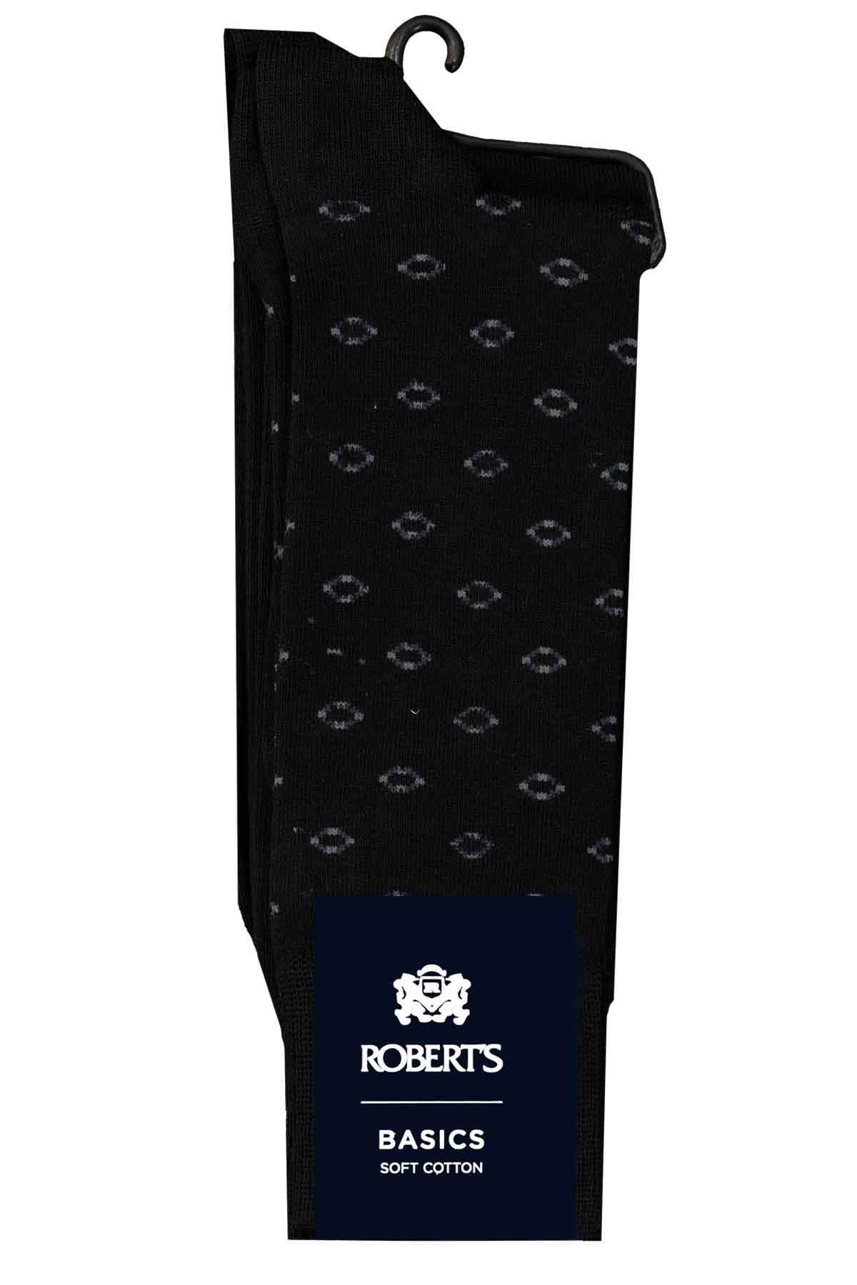 Two Pack de Calcetines Roberts Color Negro