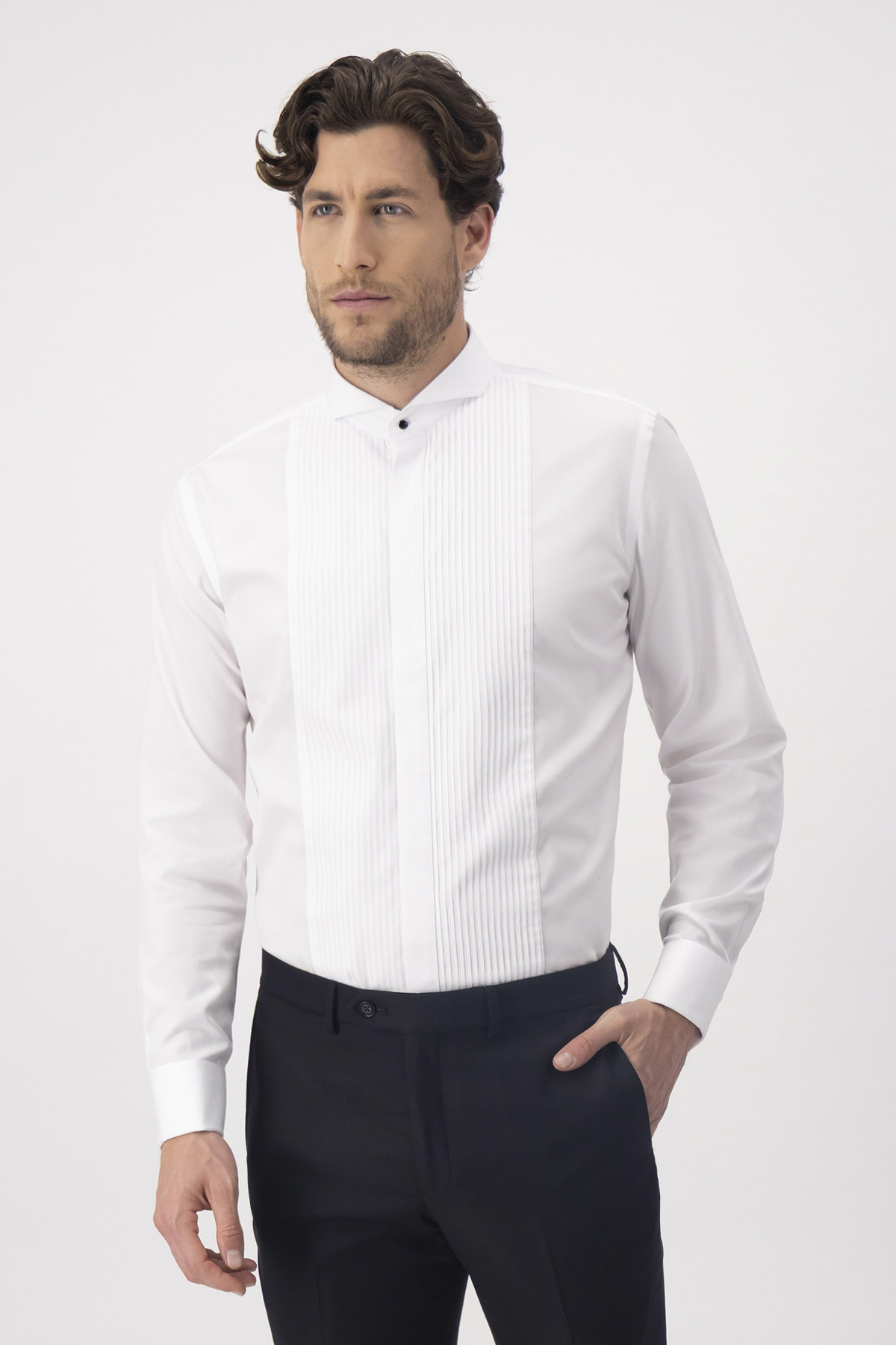Camisa Formal NON IRON Contemporary Fit Blanco