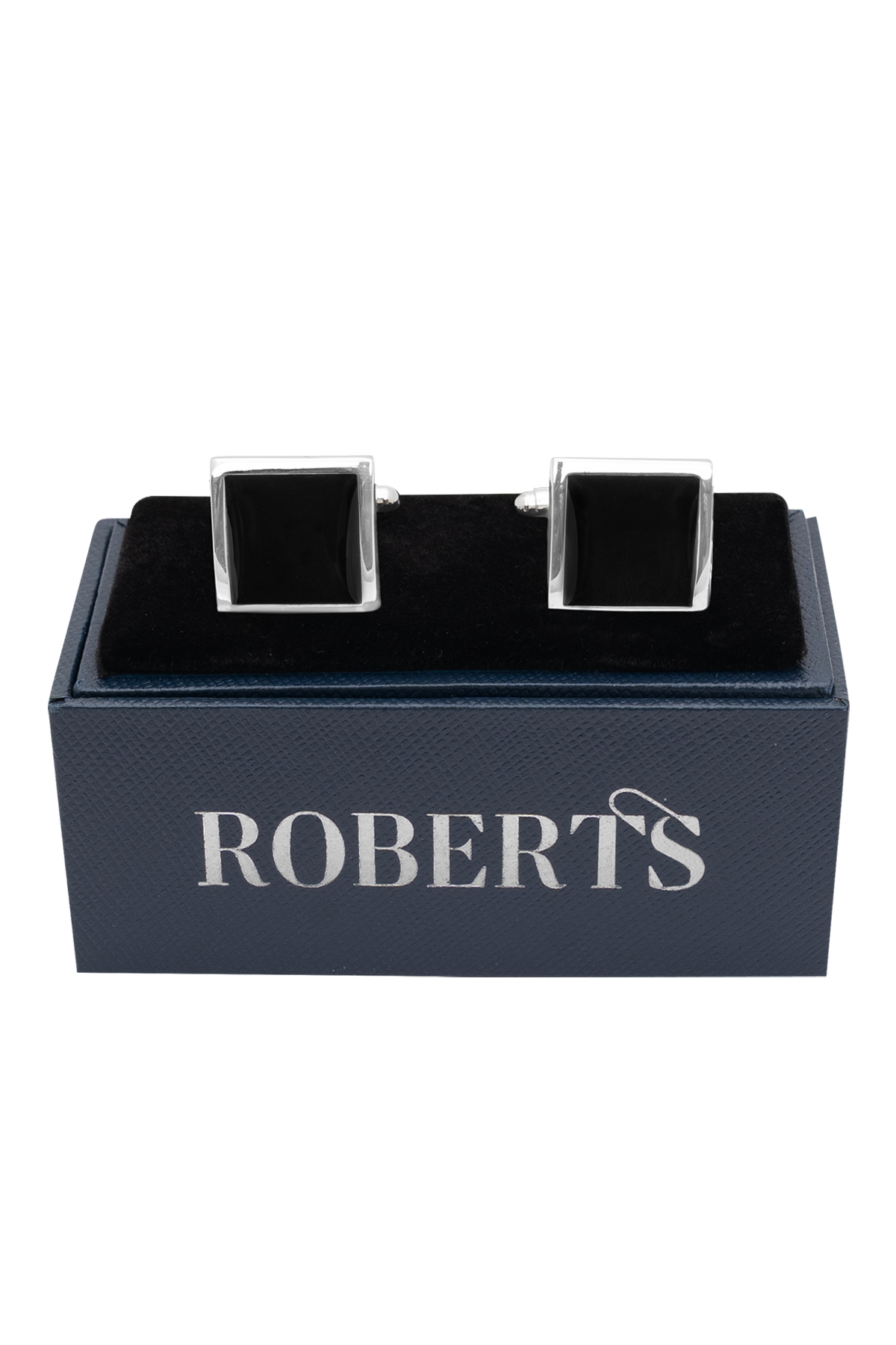 Mancuernillas Met&aacute;licas Cuadradas image number 3