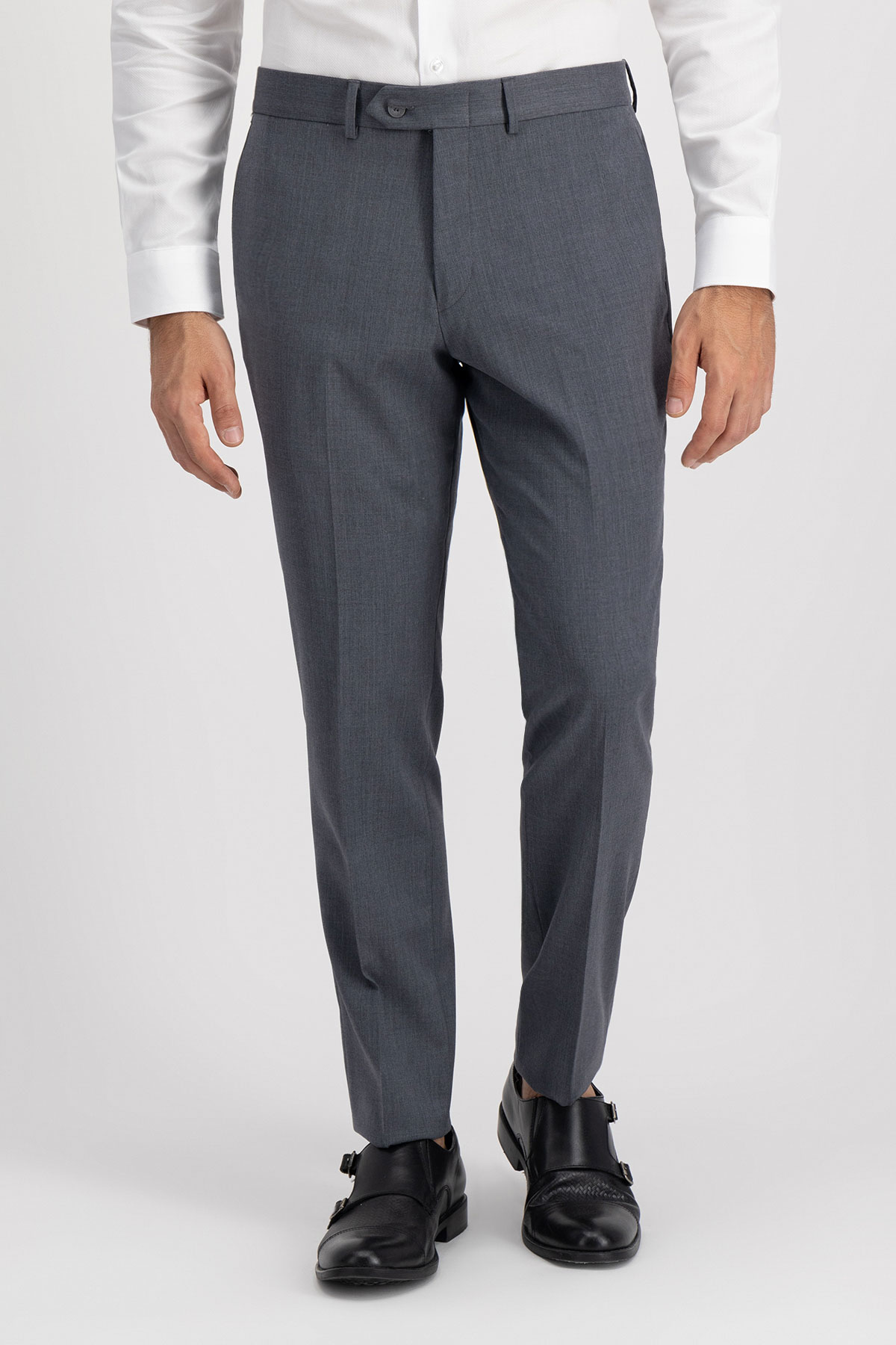 Pantalón Formal Roberts Gris Claro Slim Fit