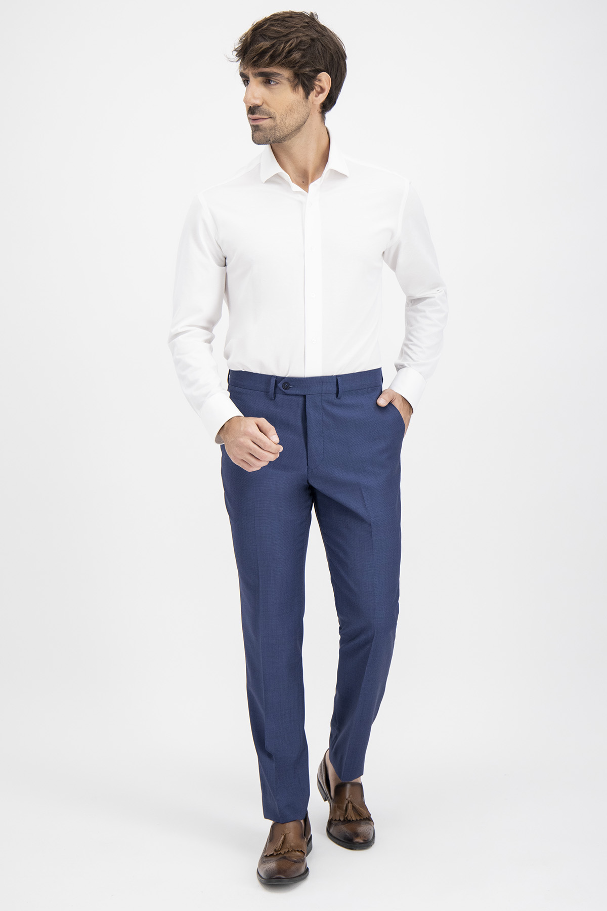 Pantalón Vestir Roberts Azul Marino image number 2