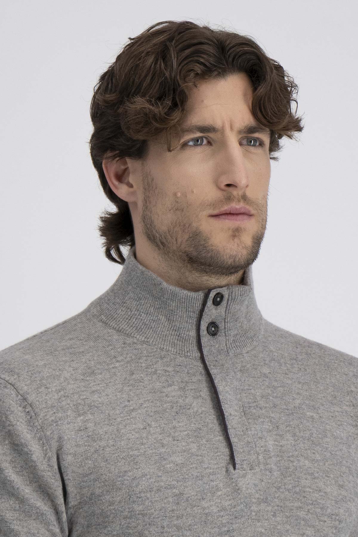 Sueter Cashmere Blend Contemporary Fit image number 1
