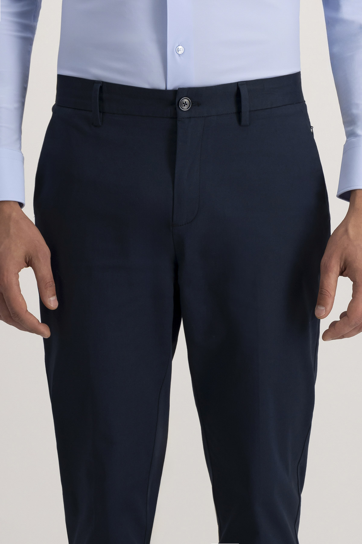 Pantalón Casual Roberts Azul Marino Slim Fit