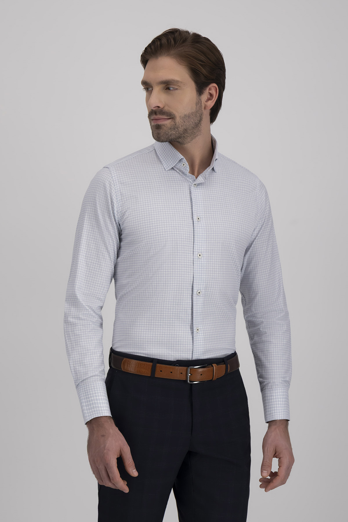 Camisa Formal Bamboo Slim Fit