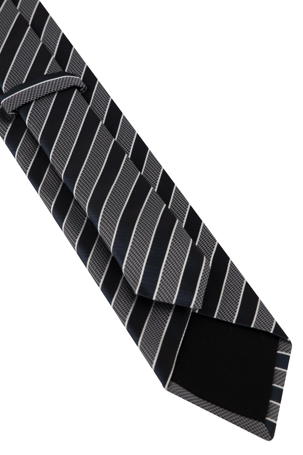 Corbata De Seda Con Rayas Diagonales image number 2