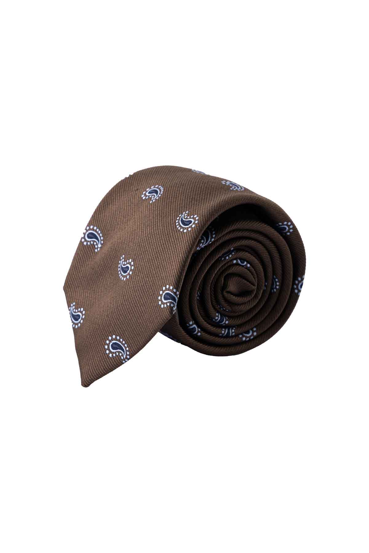 Corbata Roberts Red Café Canela