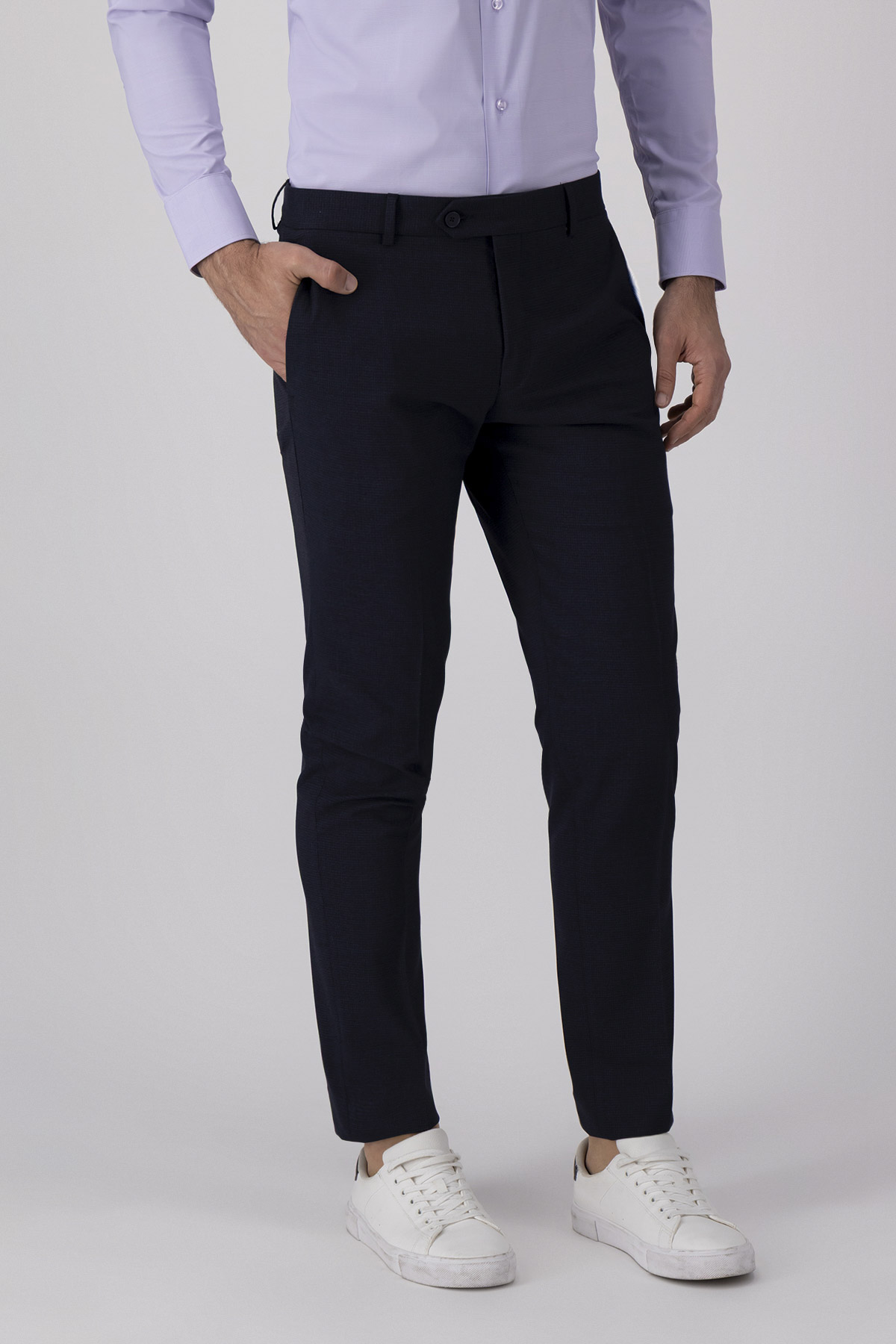 Traje Trío Slim Fit Azul Marino