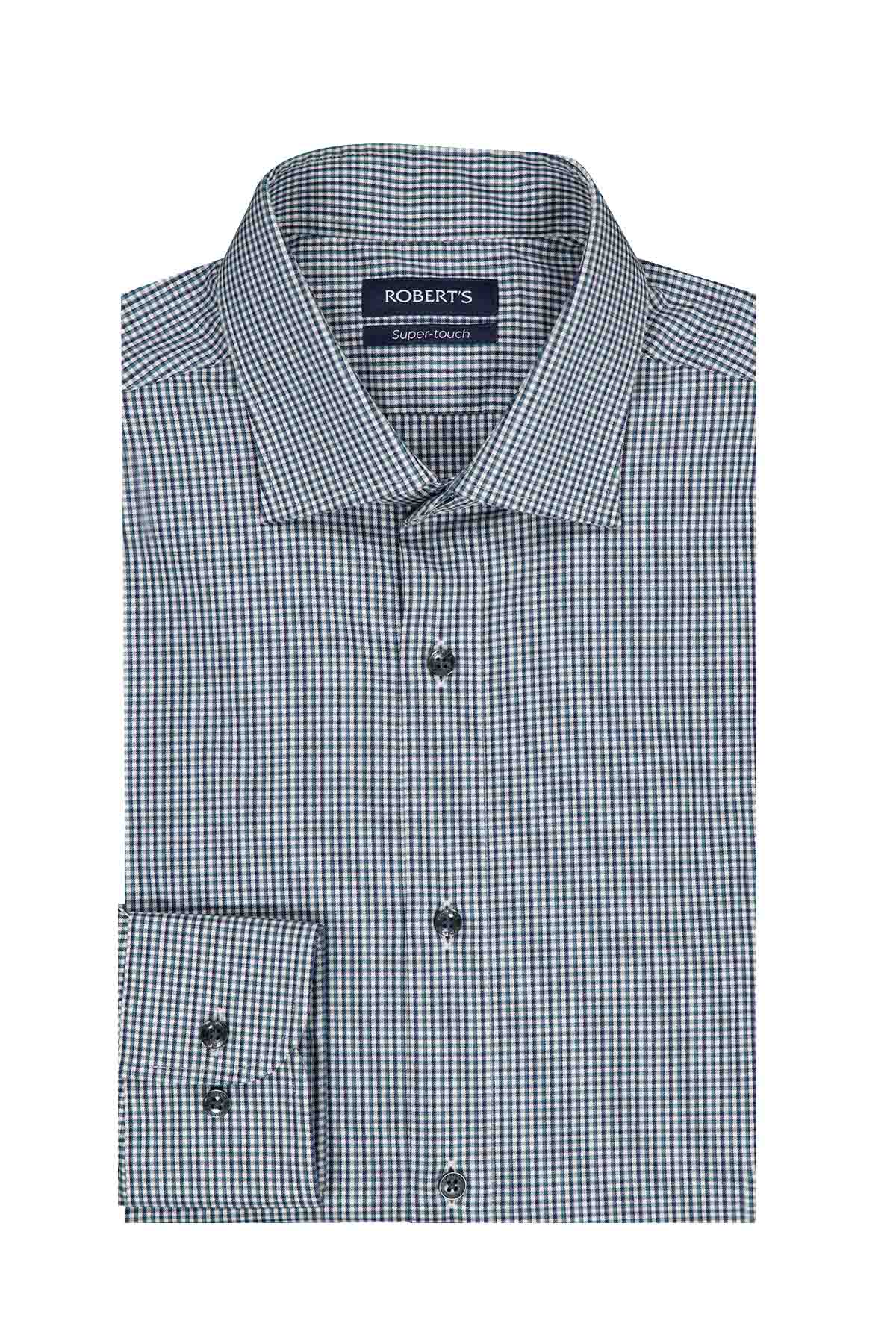 Camisa Sport Roberts Super Touch Blanco Slim Fit