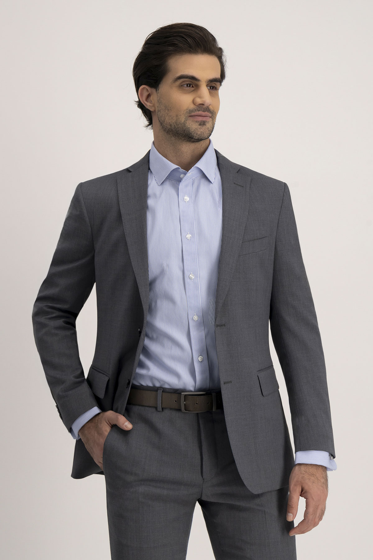 Traje Roberts Gris Slim Fit