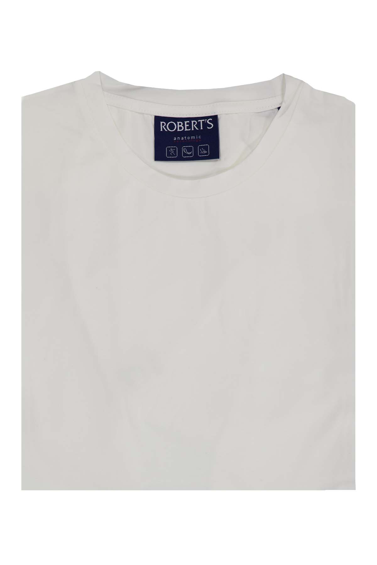 Playera ANATOMIC TECHNOLOGY Roberts Red Blanco Slim Fit
