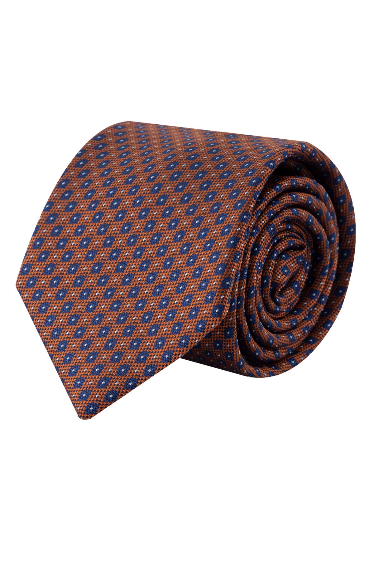 Corbata Color Naranja Roberts Red