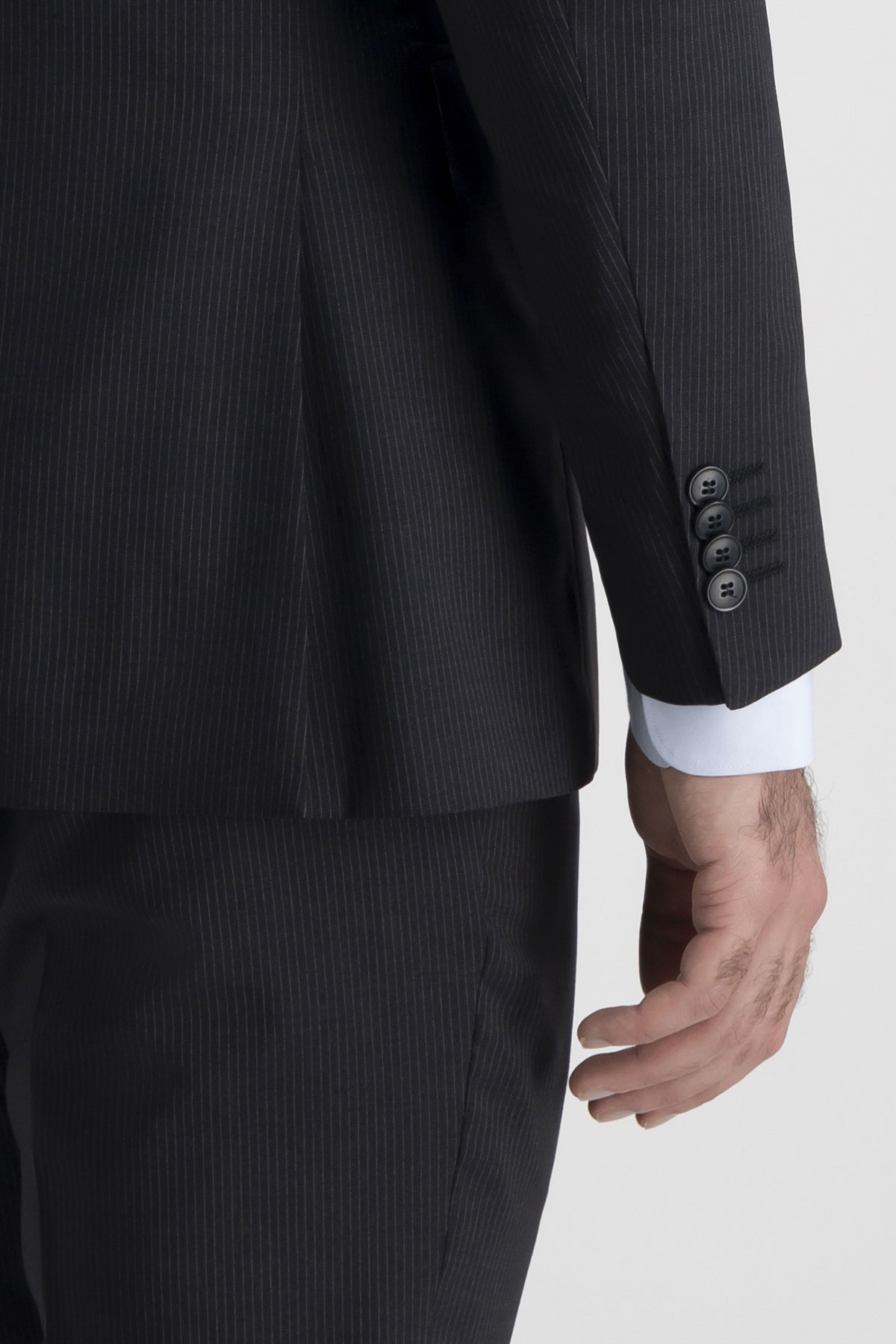 Traje Roberts Gris Oxford Slim Fit