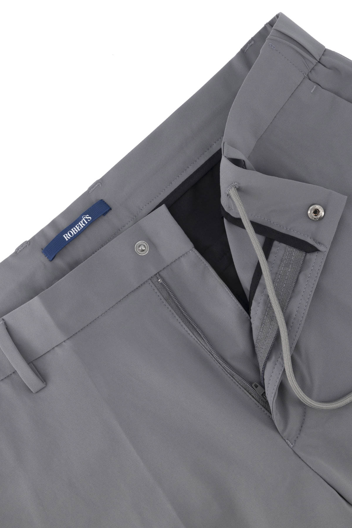 Pantalón Formal Slim Fit Gris Acero