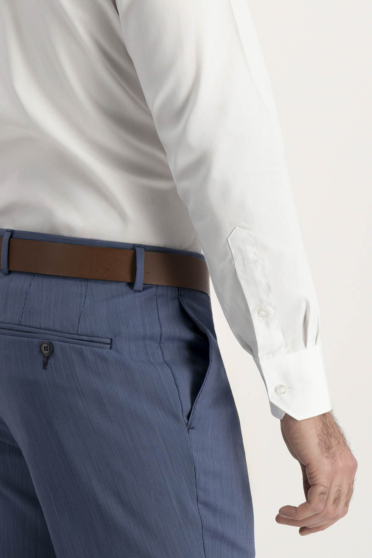 Camisa Roberts Easy Care Regular fit Color blanco
