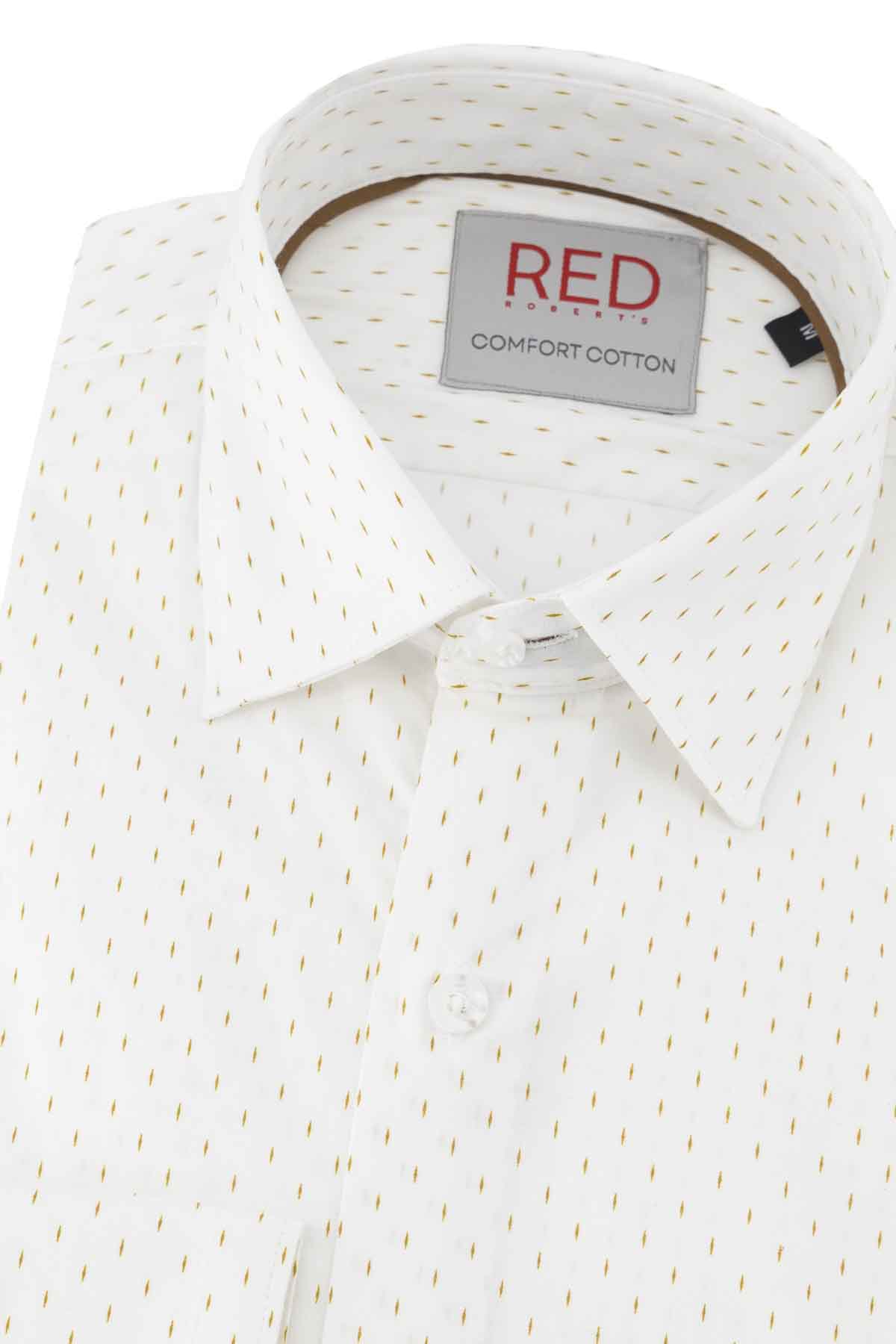 Camisa Comfort Cotton Roberts Red Slim Fit