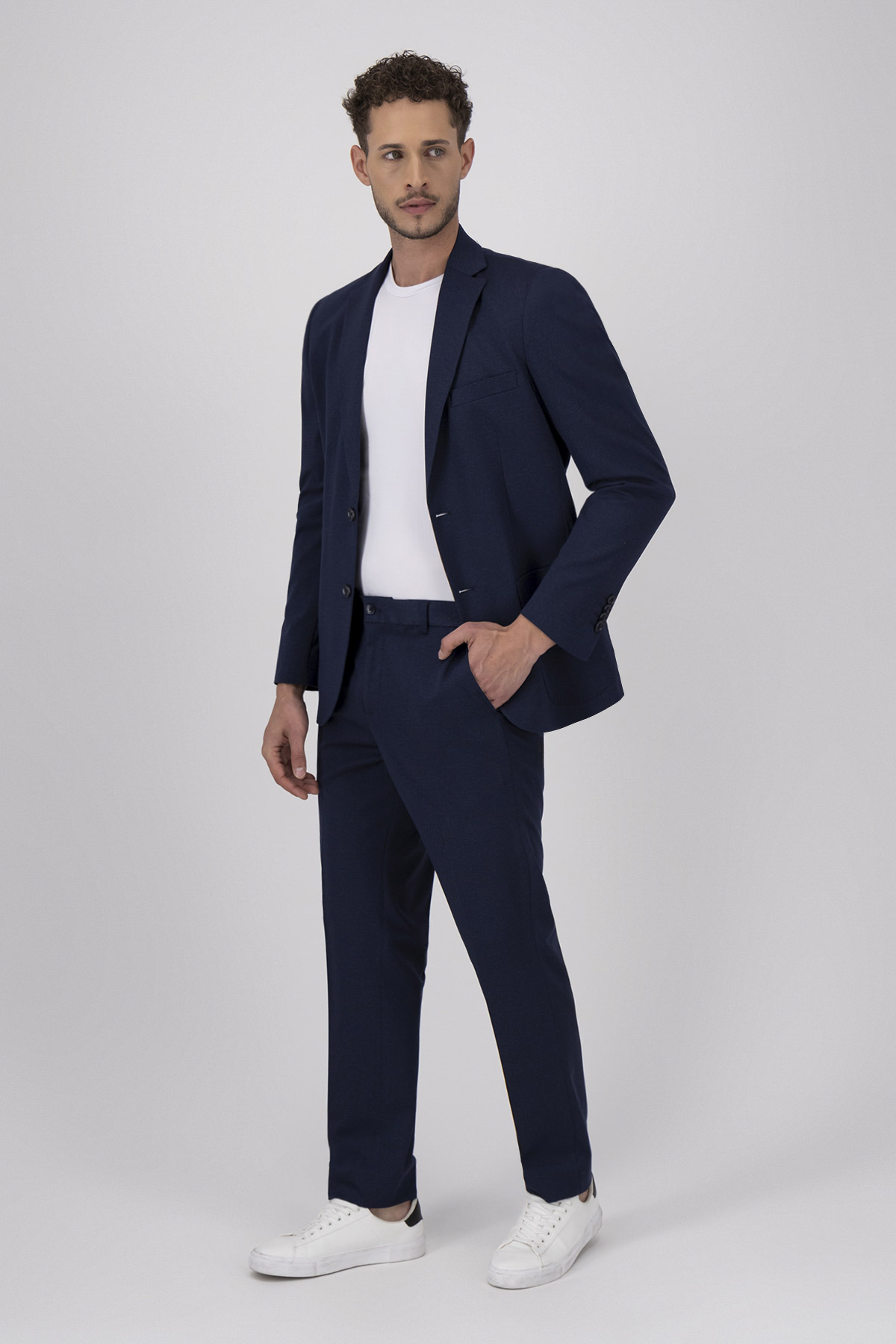 Saco Separate Slim Fit Azul Marino