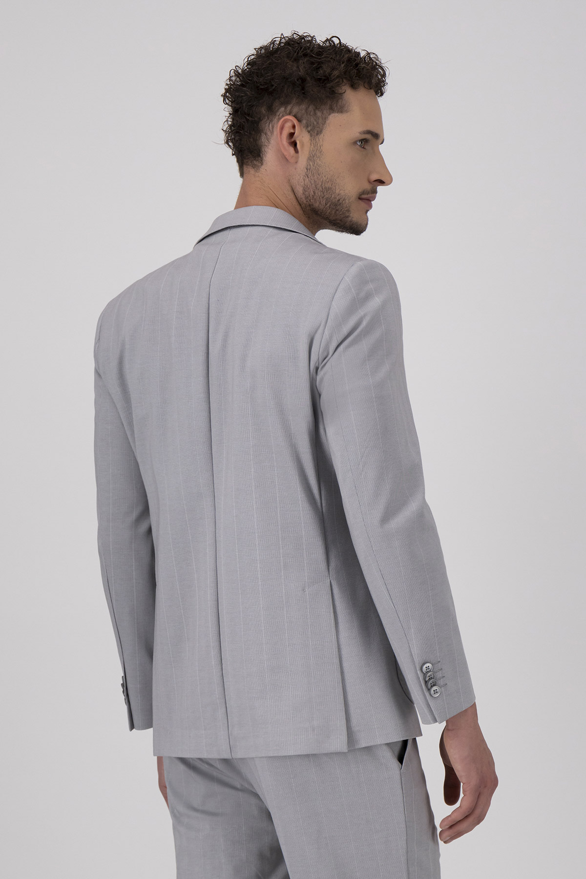 Saco Separate Slim Fit Gris