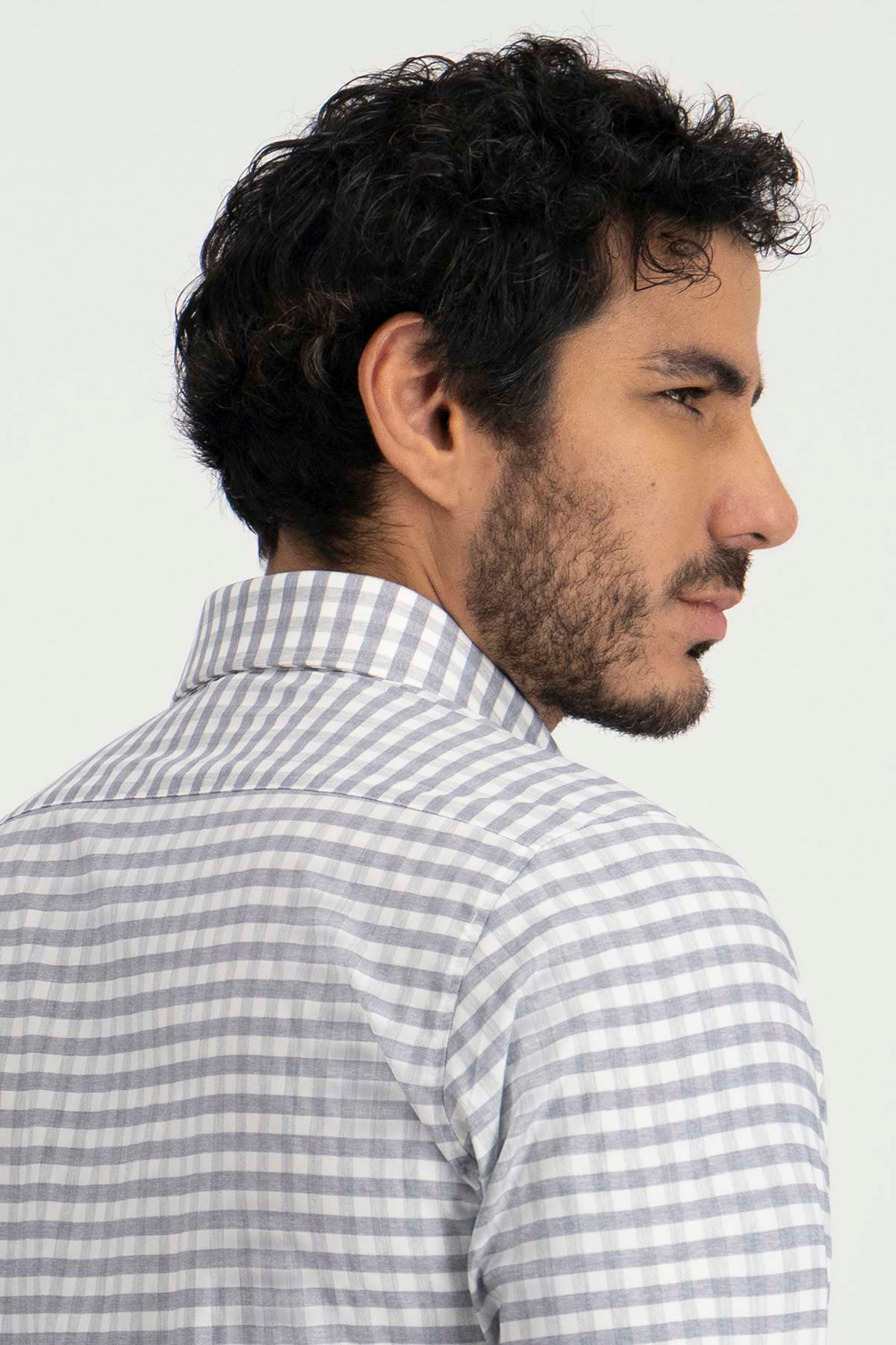 Camisa Casual Anatomic Technology Slim Fit image number 4