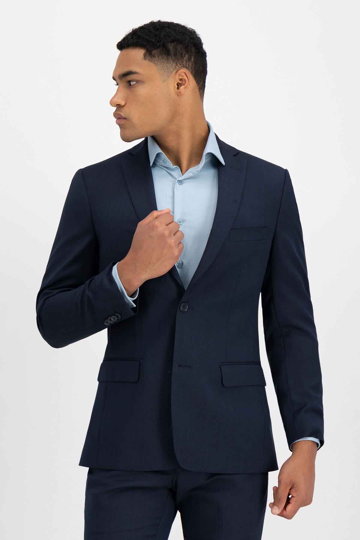 Traje Roberts Red Azul Marino Slim Fit