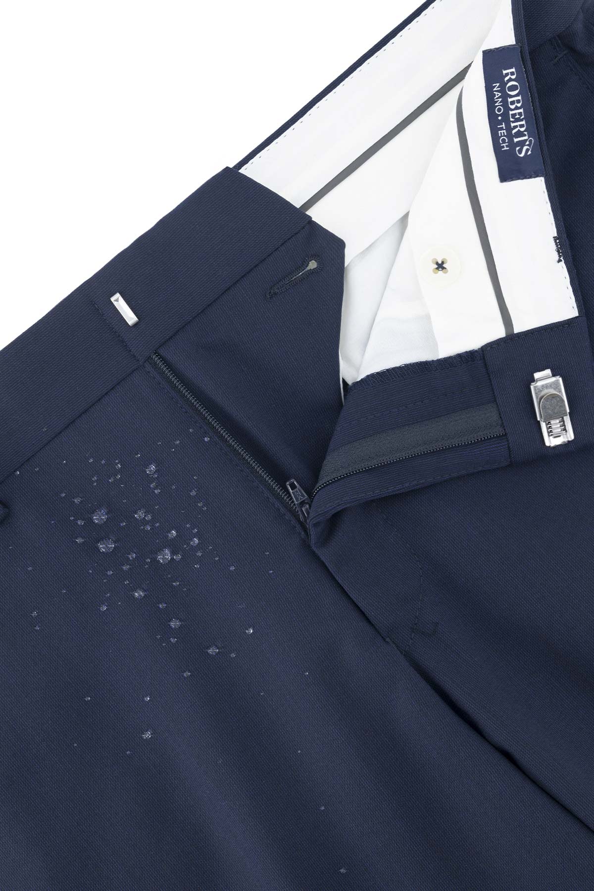 Pantalón Formal Slim Fit Azul Marino image number 3
