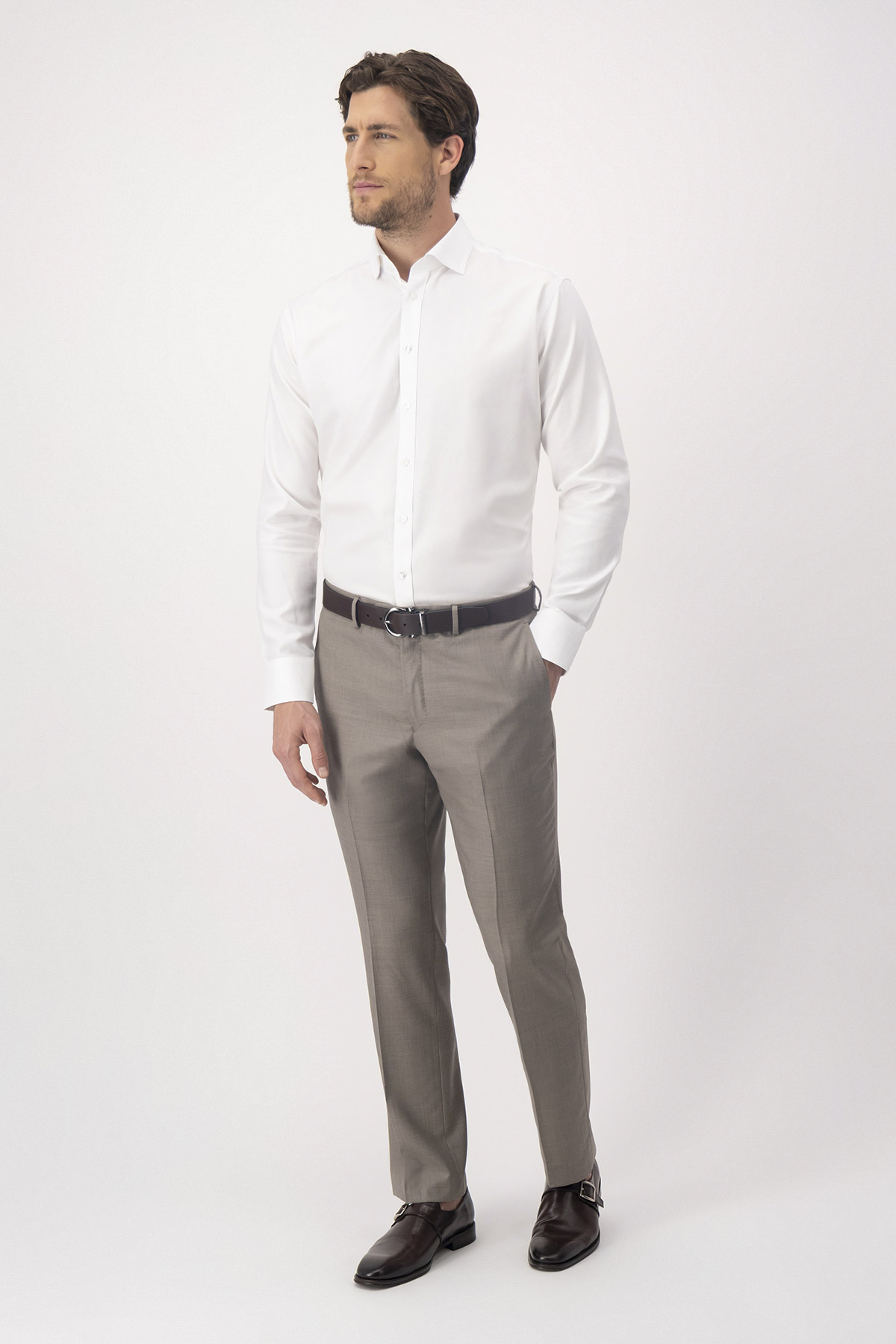 Camisa Formal NON IRON Contemporary Fit Blanco