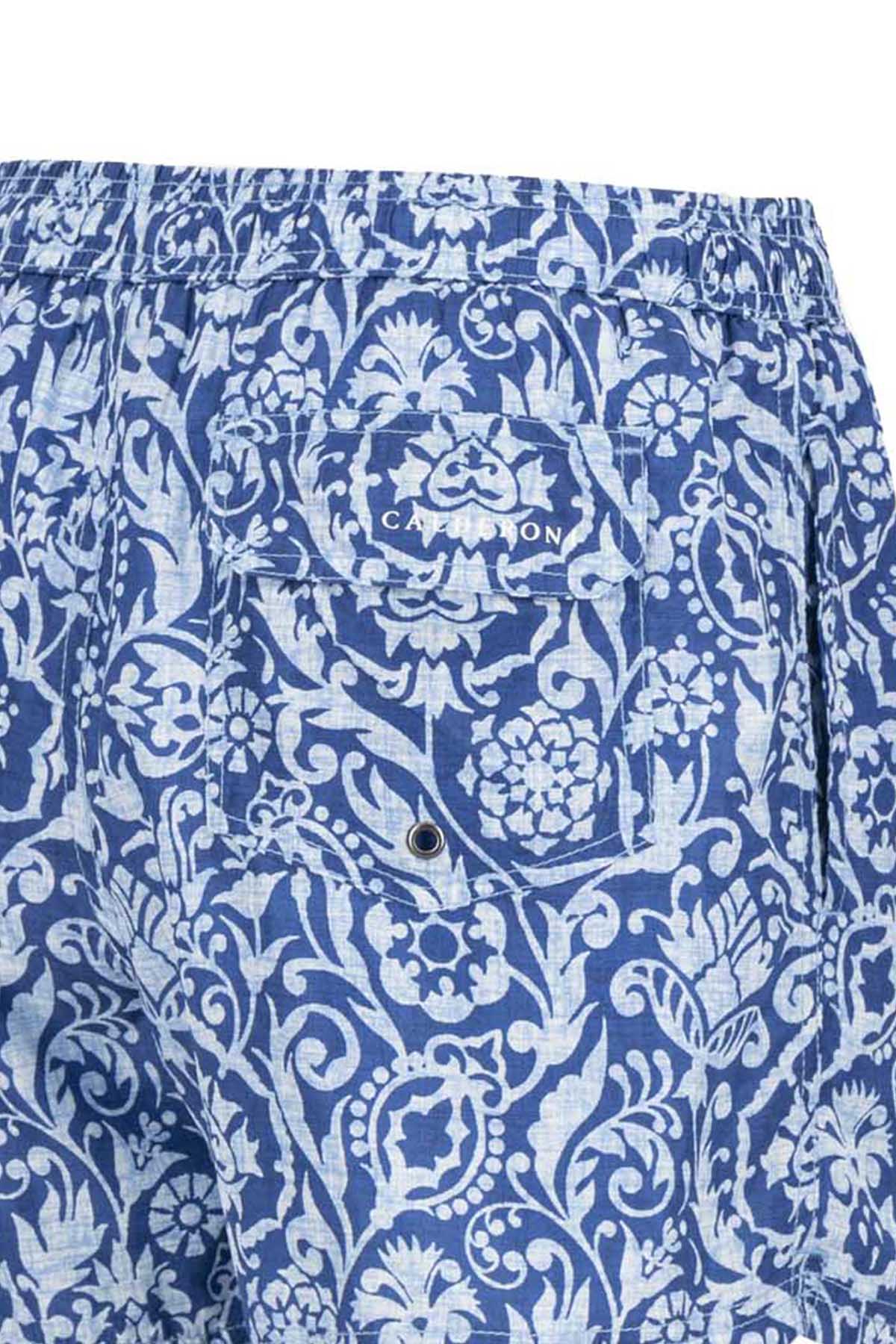 Bañador Calderoni Azul Marino Contemporary Fit