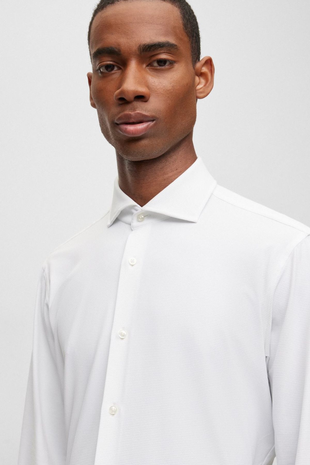 Camisa Boss Blanca Slim fit