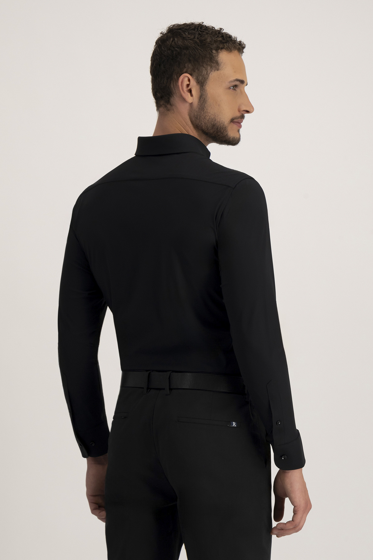Camisa Formal Roberts Red Slim Fit Negro