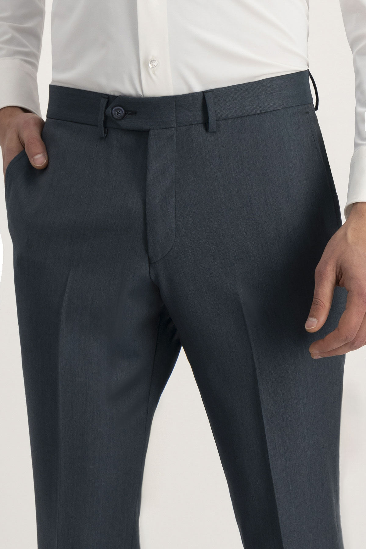 Pantalón Formal Roberts Azul Marino Slim Fit