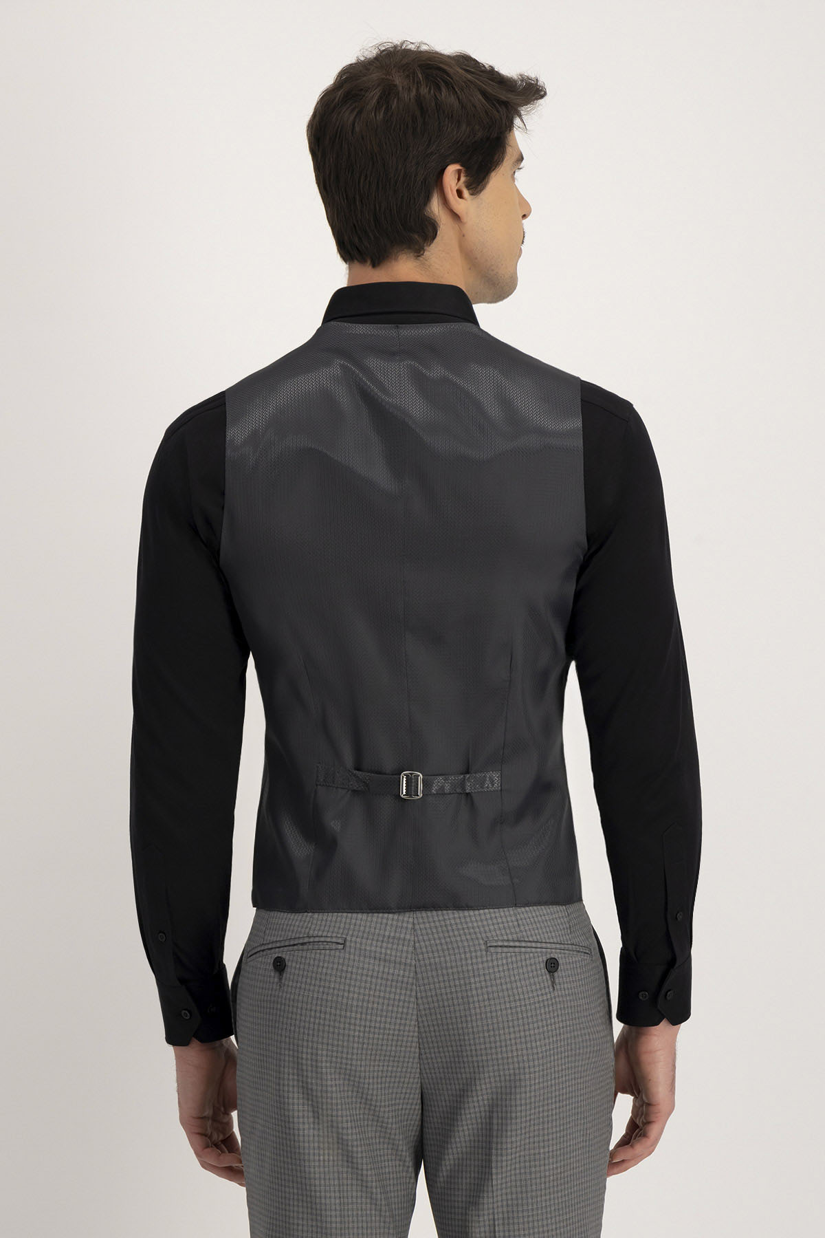 Traje Trío Roberts Gris Slim Fit