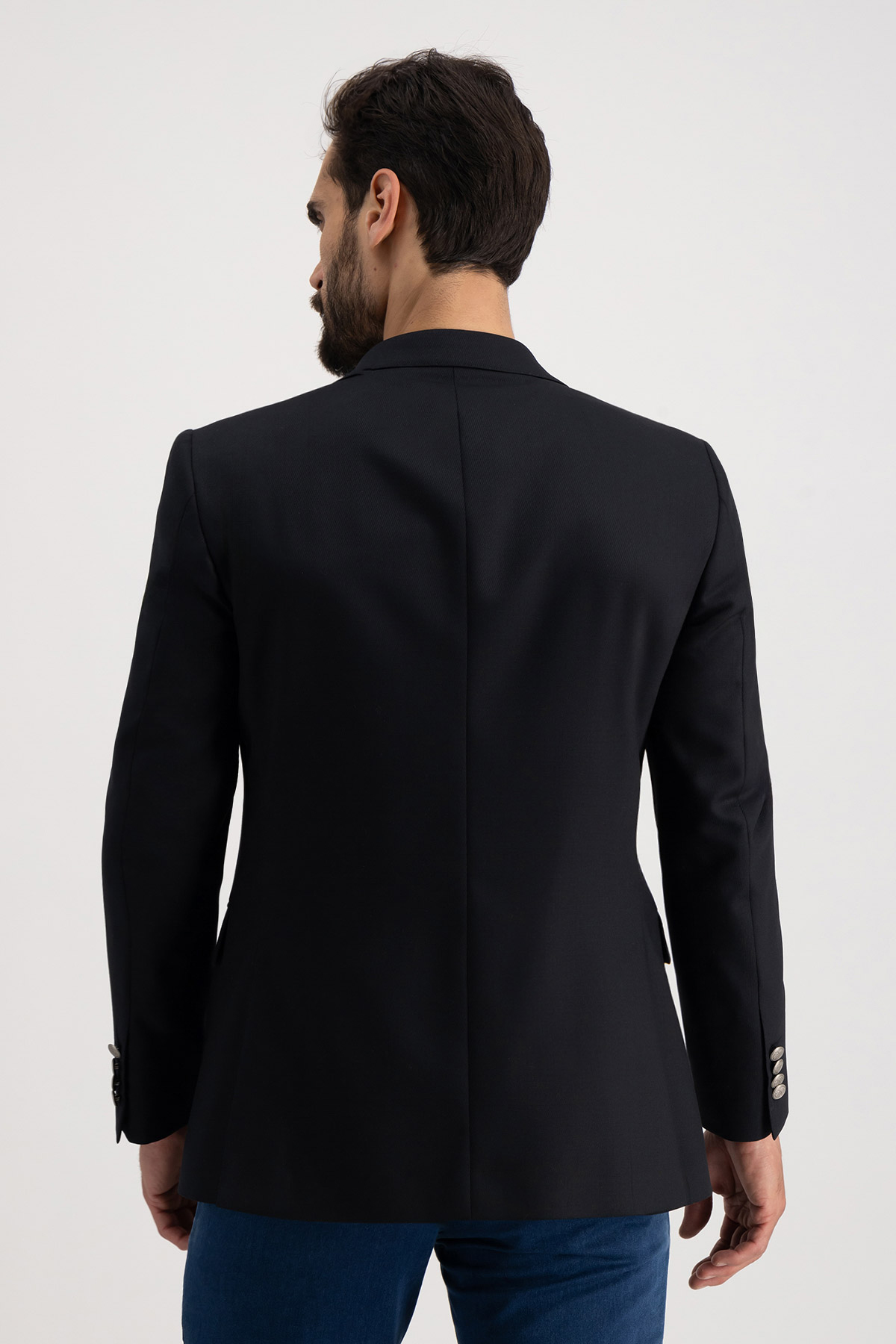 Blazer Roberts Negro Slim Fit