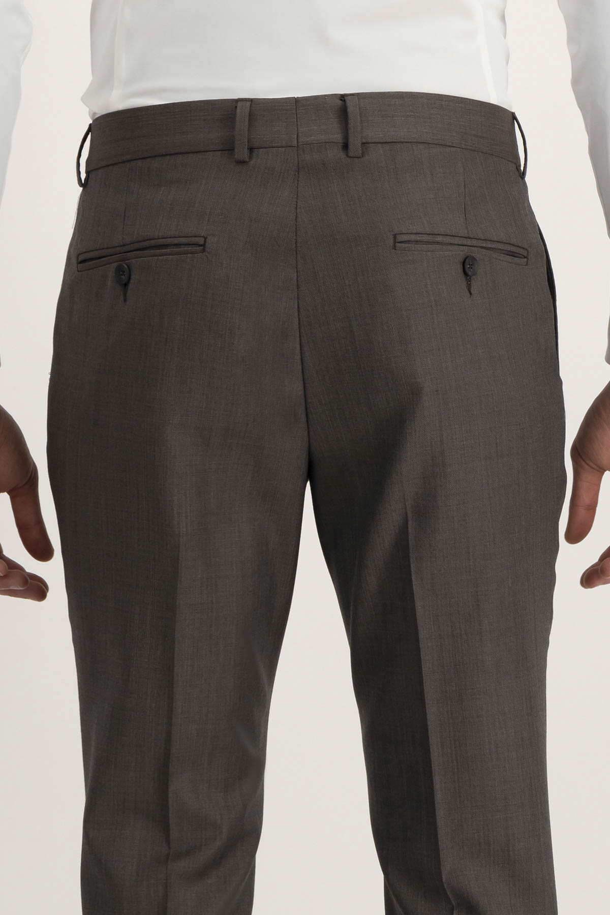 Pantalón Formal Roberts Slim Fit Café