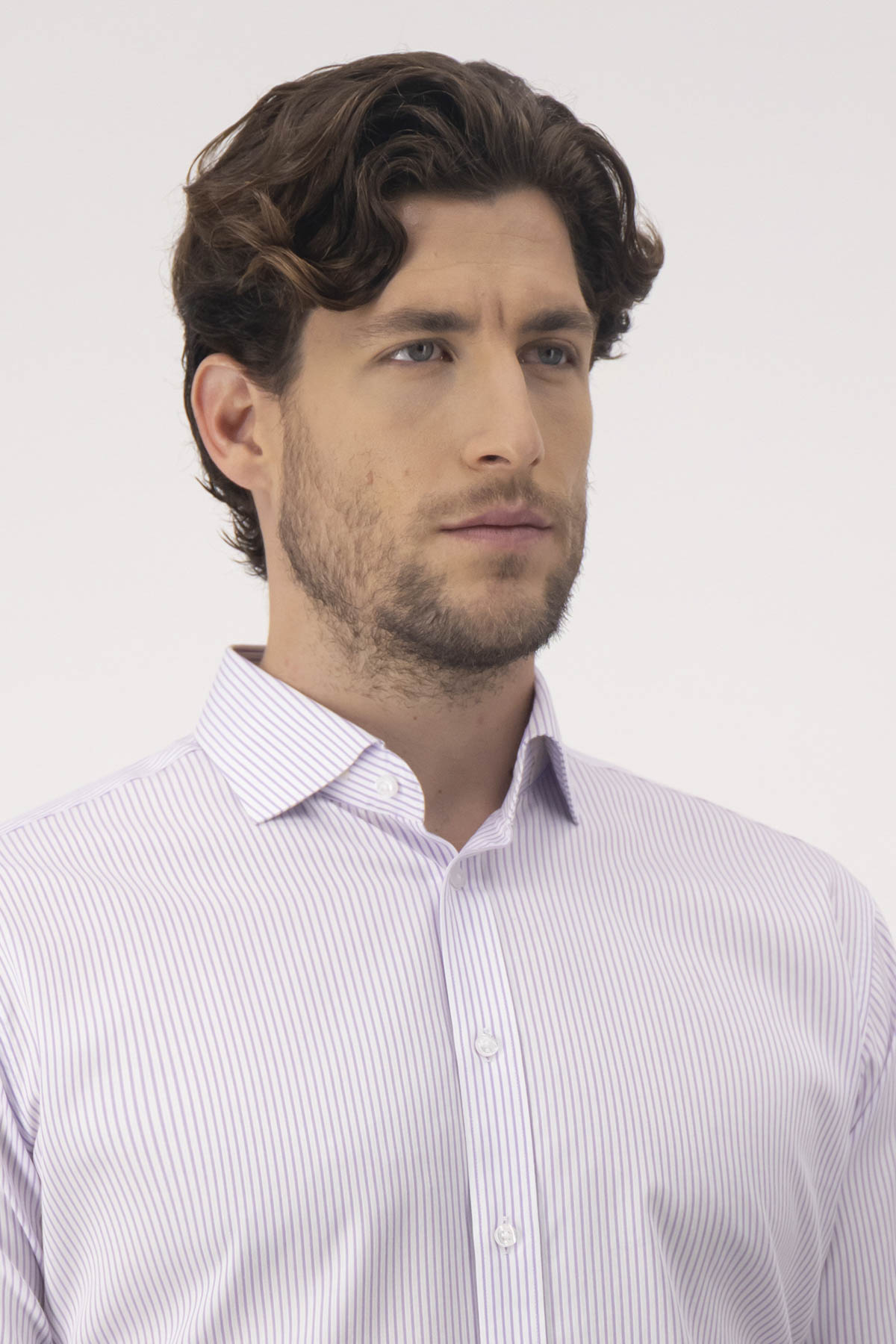 Camisa Formal NON IRON Contemporary Fit Lila