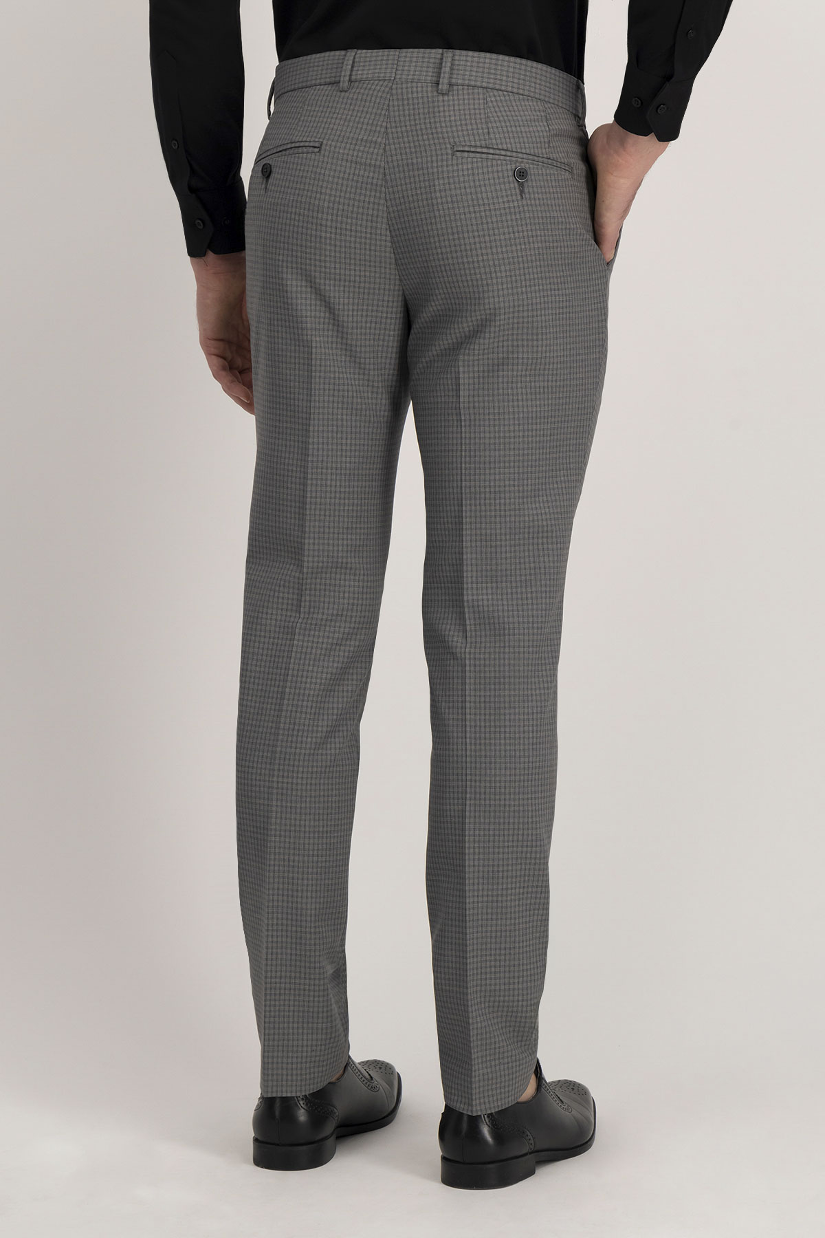 Traje Trío Roberts Gris Slim Fit