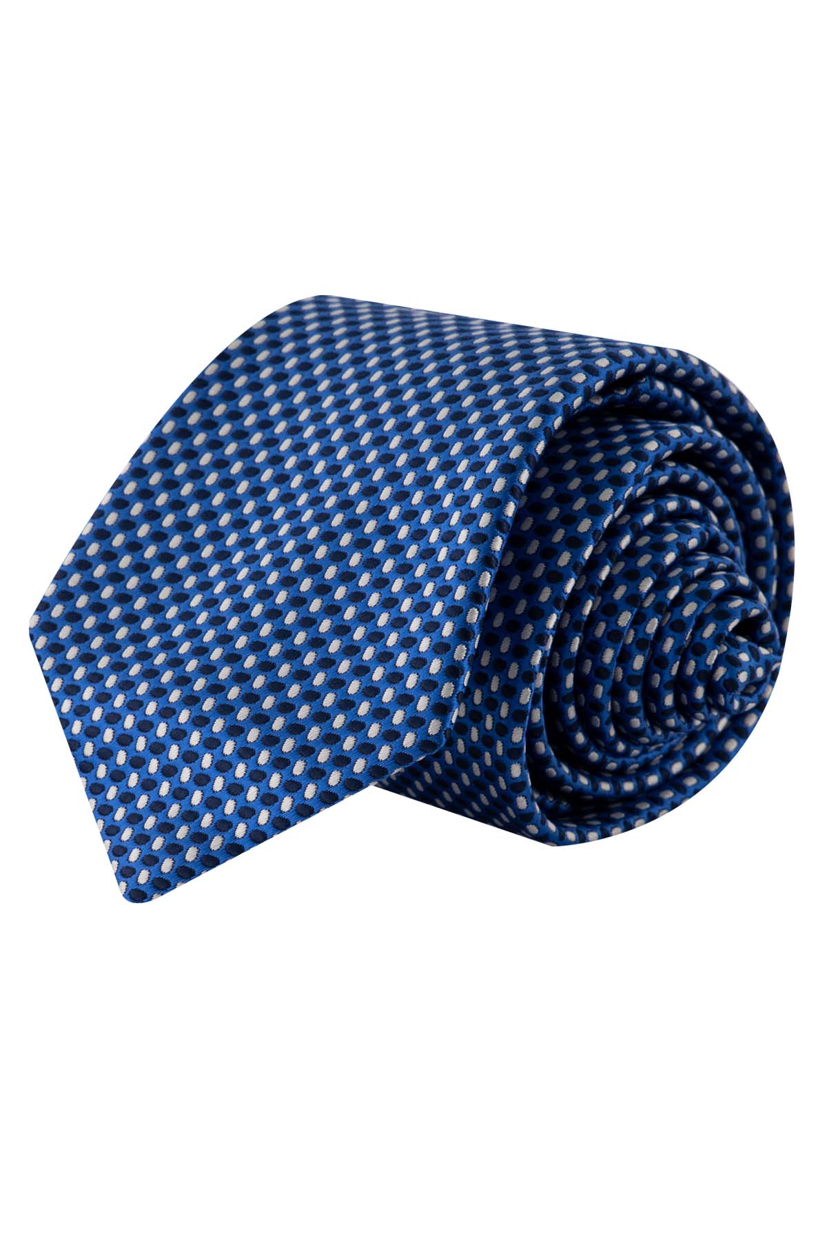 Corbata Color Azul Eléctrico