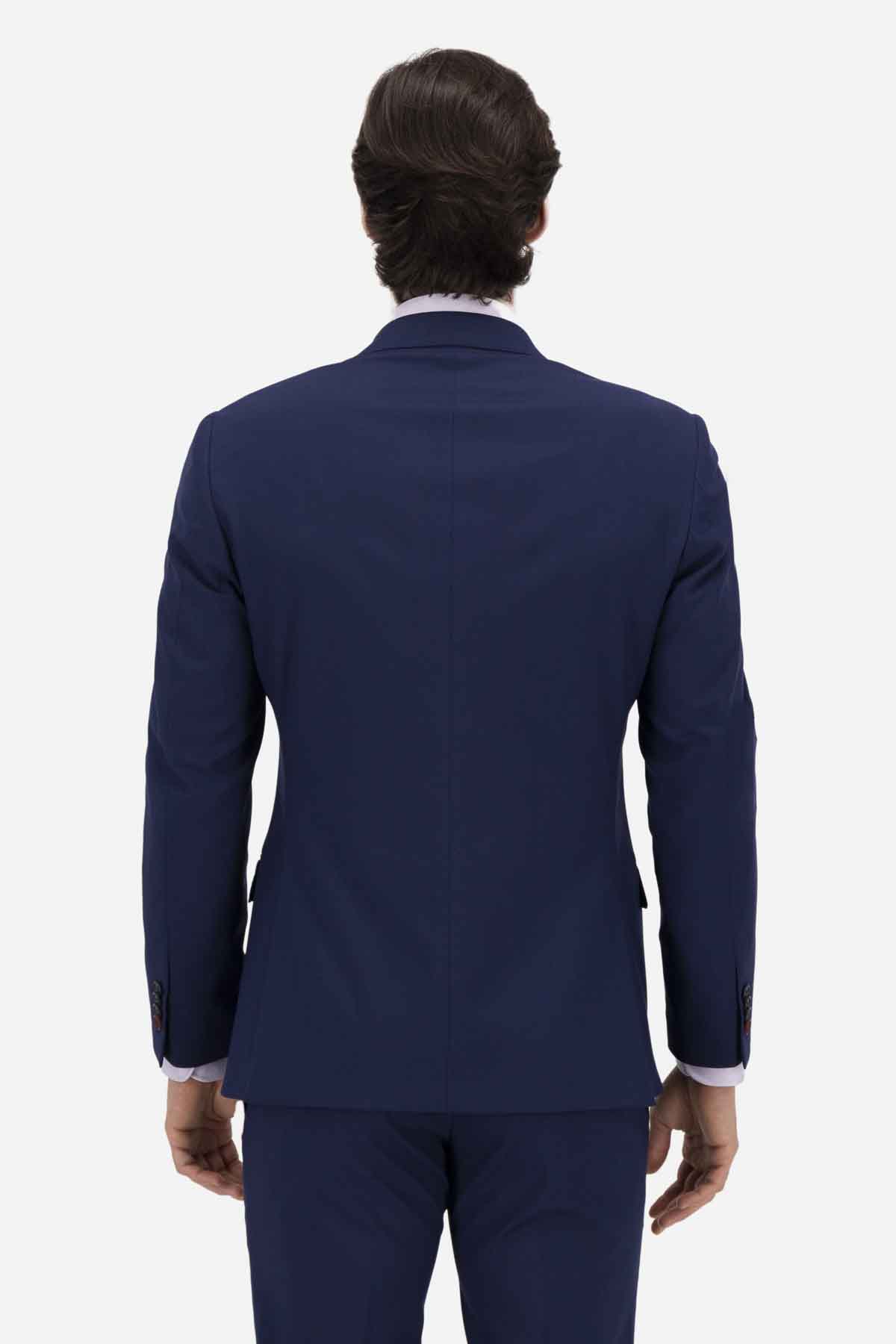 Traje Roberts Red Anatomic Color azul rey Slim fit image number 4