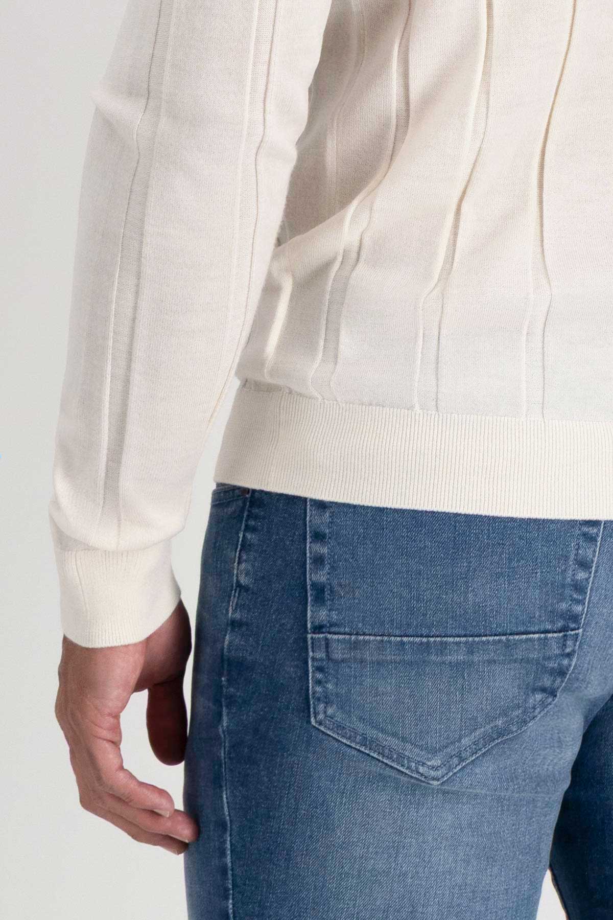 Suéter Casual Merino Wool Contemporary Fit image number 3